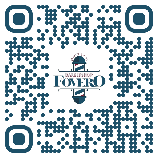 Code QR menant aux plateformes et liens officiels de Fovero Barbershop NDG
